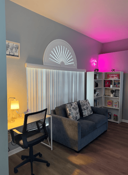 Living room at KJ And I Spot vacation rental near Disney
